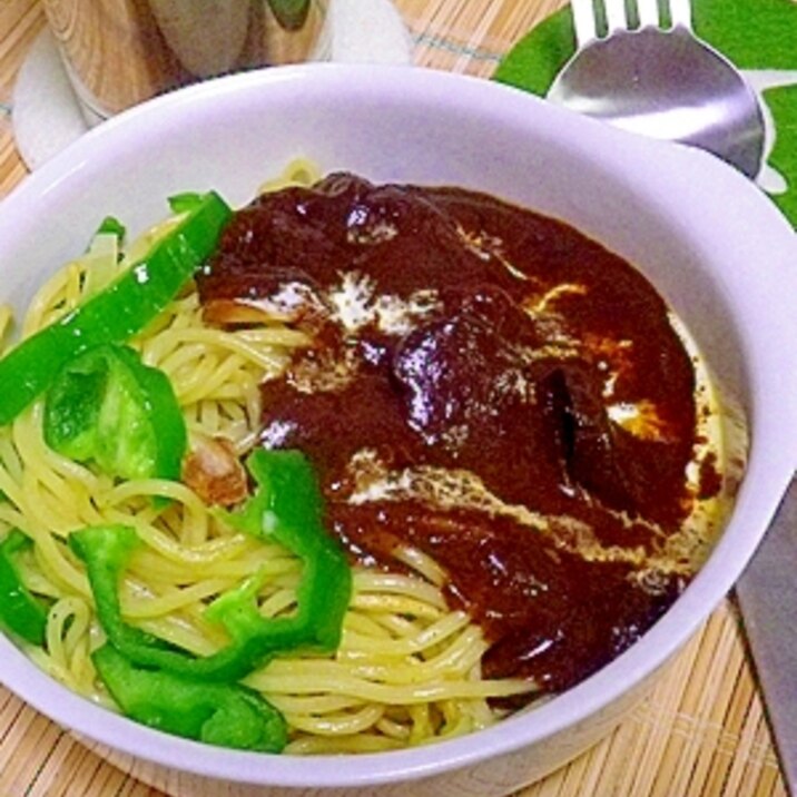 これがほんとのカレー焼きそば！